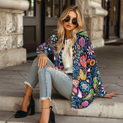 long sleeve cardigan jacket, view 4 - MRSLM