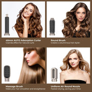 5-in-1 detachable hair dryer brush and volumizer, view 8 - MRSLM
