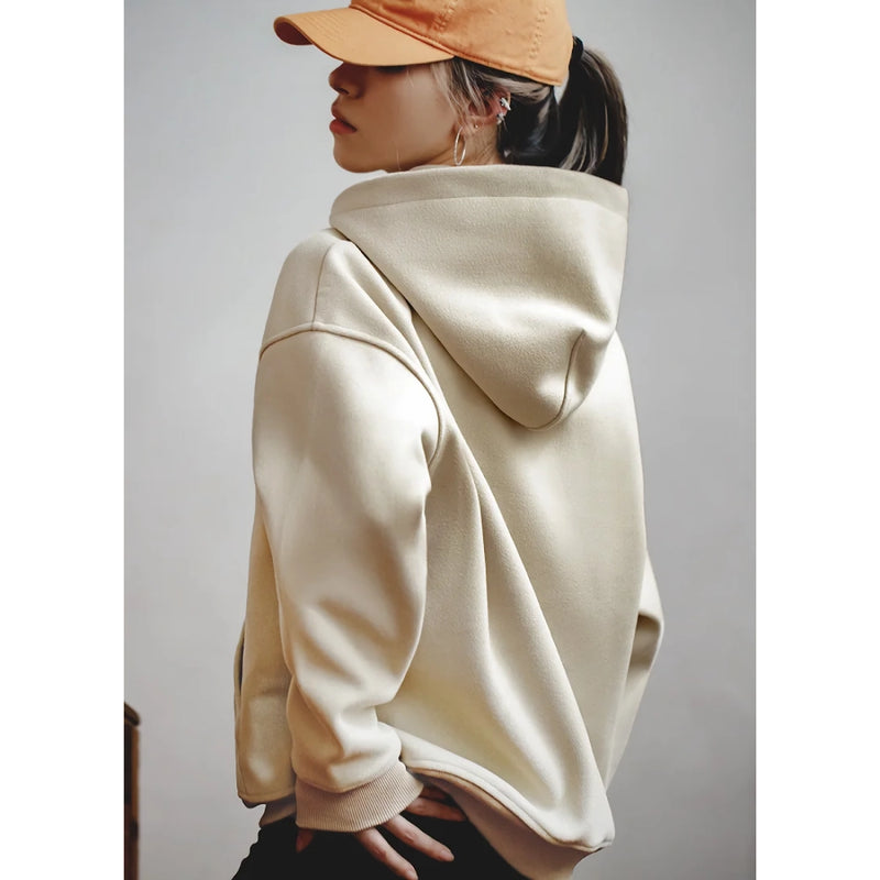 Heavyweight hooded sweater, view 4 - MRSLM