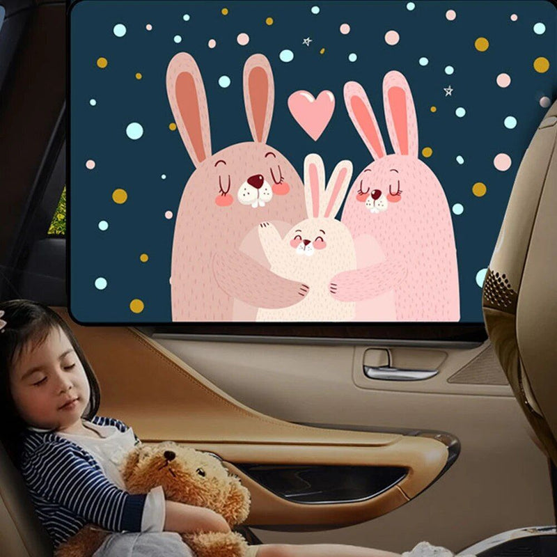 magnetic car window sunshade, view 11 - MRSLM