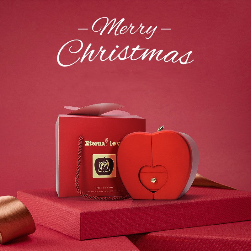 christmas apple jewelry box - MRSLM