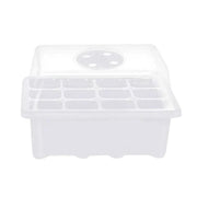 12-hole seed starter tray with cover, view 3 - MRSLM