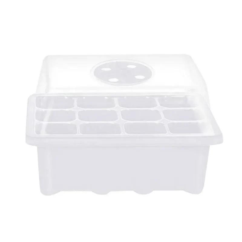 12-hole seed starter tray with cover, view 3 - MRSLM