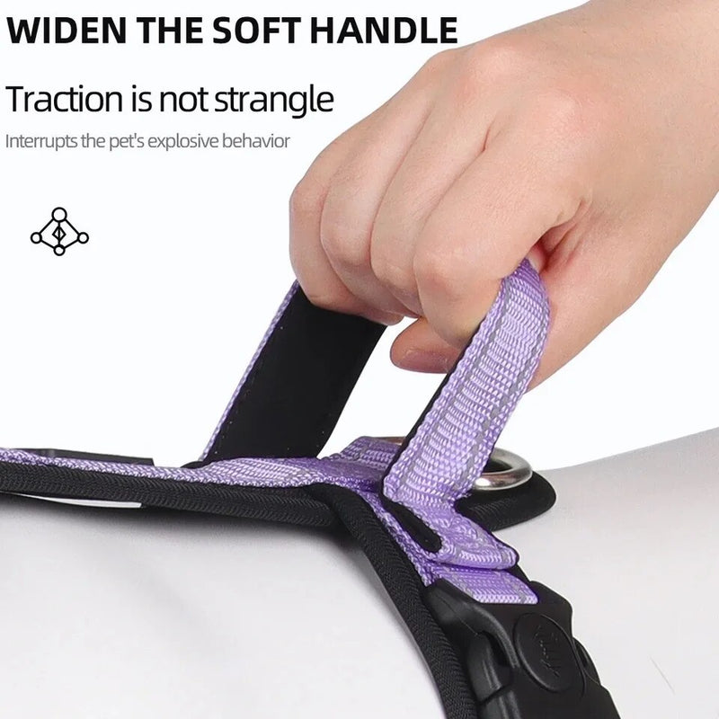 adjustable no-pull dog harness, view 7 - MRSLM