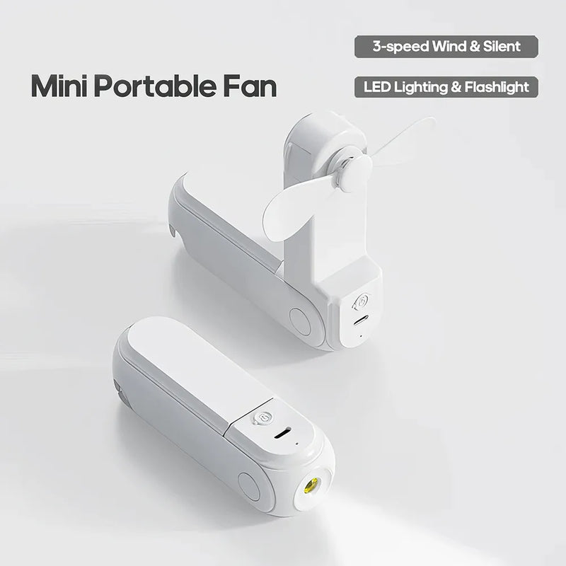 mini portable neck fan, view 5 - MRSLM