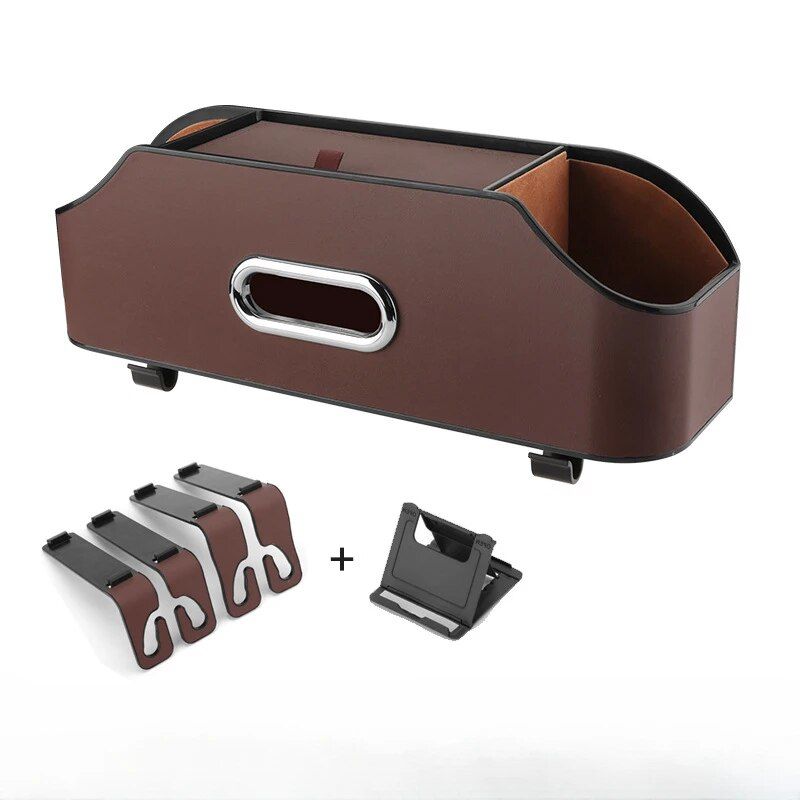 car storage box with tissue holder, view 4 - MRSLM