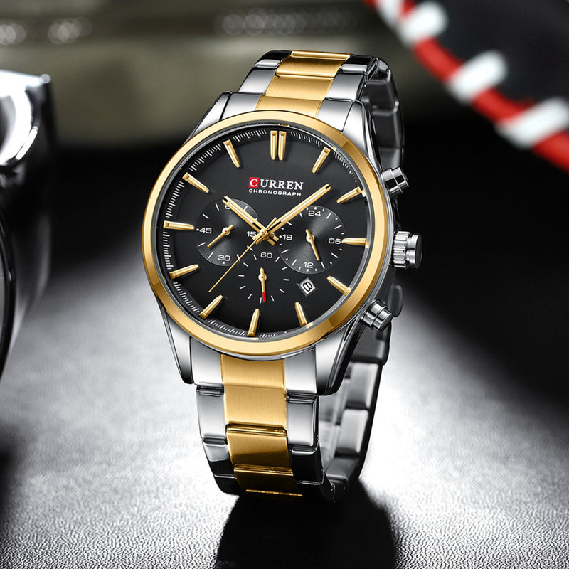 men's luxury quartz watch, view 8 - MRSLM