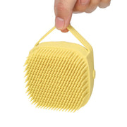 silicone pet bath brush, view 7 - MRSLM
