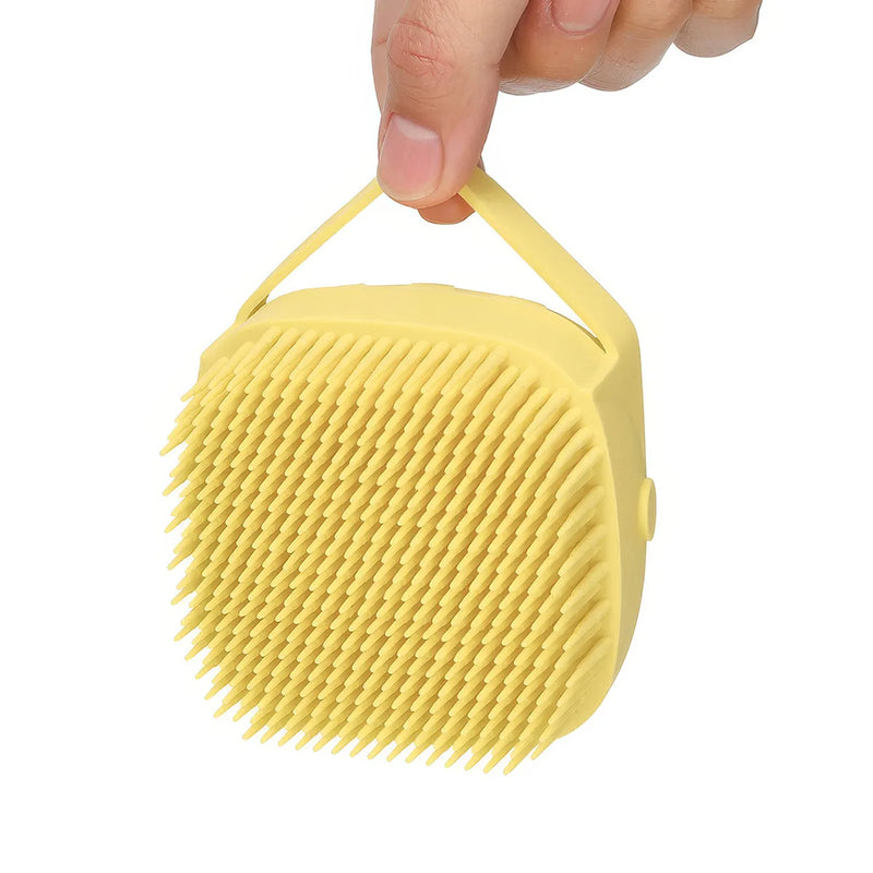 silicone pet bath brush, view 7 - MRSLM