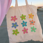 floral tote bag for women, view 22 - MRSLM