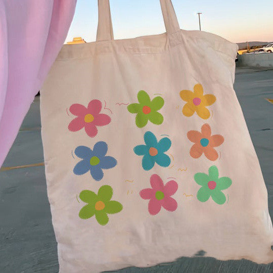 floral tote bag for women, view 22 - MRSLM