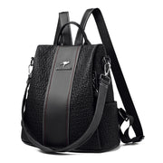 soft PU leather backpack, view 8 - MRSLM