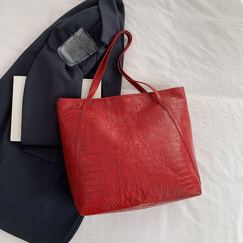 retro large-capacity tote bag, view 13 - MRSLM