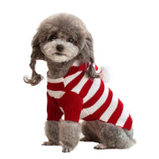 cozy fleece sweater for small pets, view 4 - MRSLM