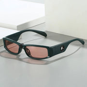 retro rectangle sunglasses, view 8 - MRSLM