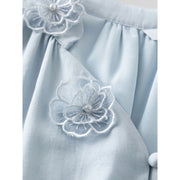 french pastoral long-sleeved dress, view 11 - MRSLM