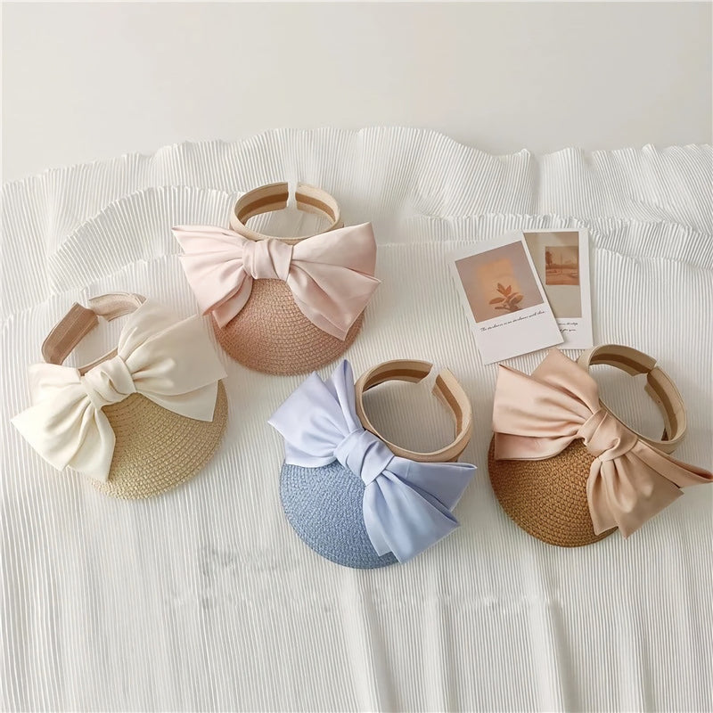 open top straw sun hat - MRSLM