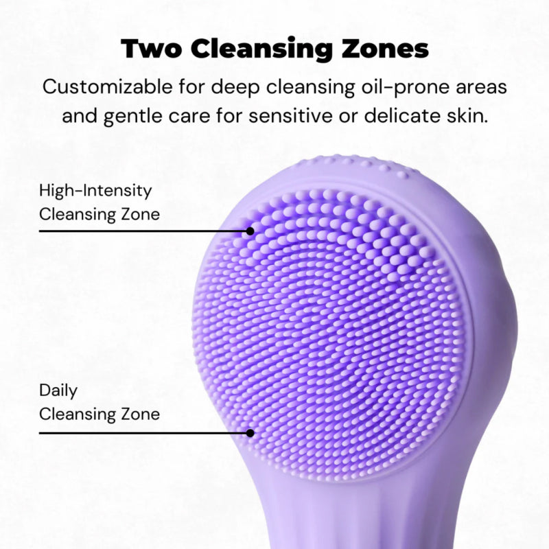 electric silicone facial cleansing brush, view 7 - MRSLM