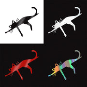 reflective funny cat car stickers, view 9 - MRSLM