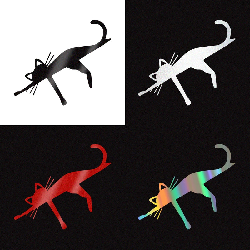reflective funny cat car stickers, view 9 - MRSLM