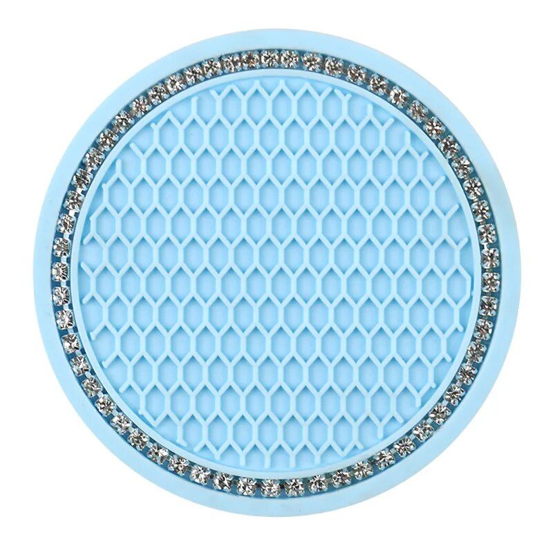 diamond car cup holder mat, view 11 - MRSLM