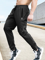 men's loose tapered sports pants, view 4 - MRSLM