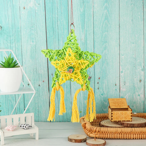 bamboo rattan bird chew toy - MRSLM