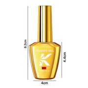 red gel nail polish, view 7 - MRSLM