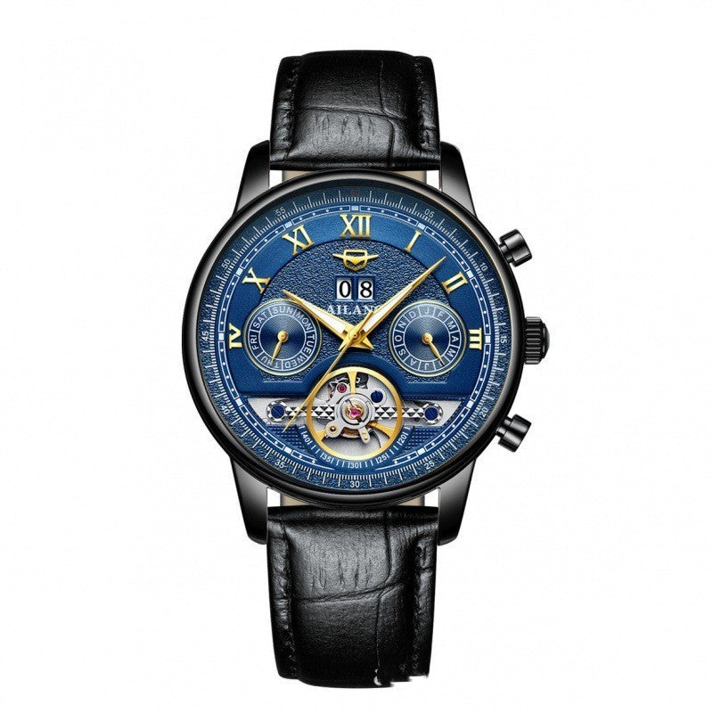 men's sun moon stars automatic watch, view 10 - MRSLM