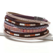 handwoven bohemian bracelet, view 10 - MRSLM