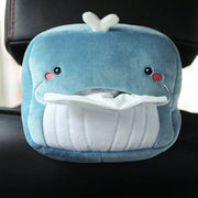 plush animal car tissue box cover, view 7 - MRSLM