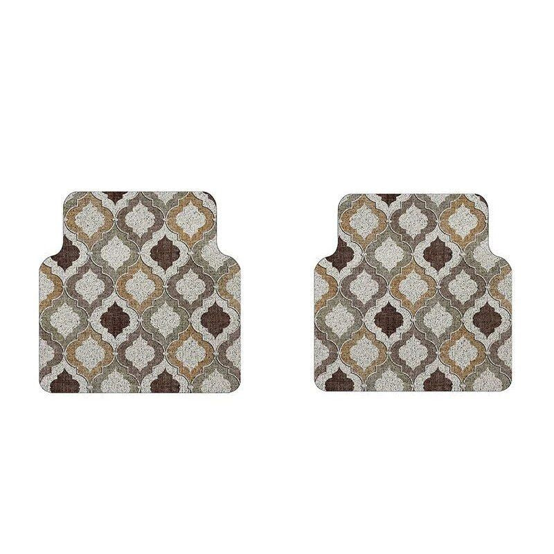 cartoon pattern waterproof car floor mats, view 10 - MRSLM