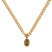crystal stone pendant necklace, view 8 - MRSLM