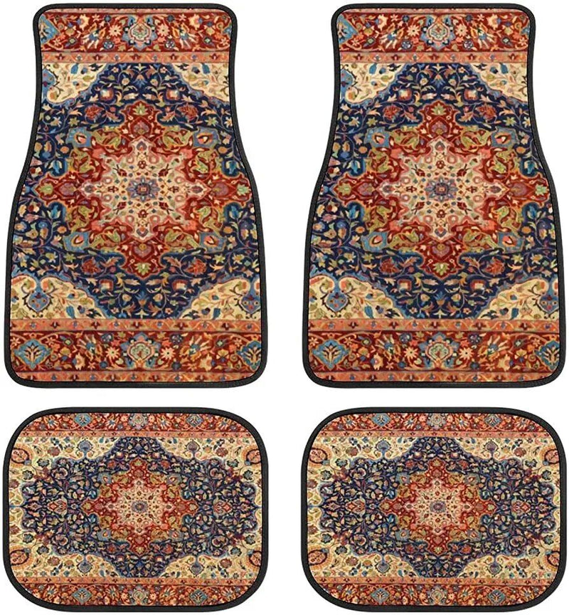 persian rug-style car floor mats, view 3 - MRSLM