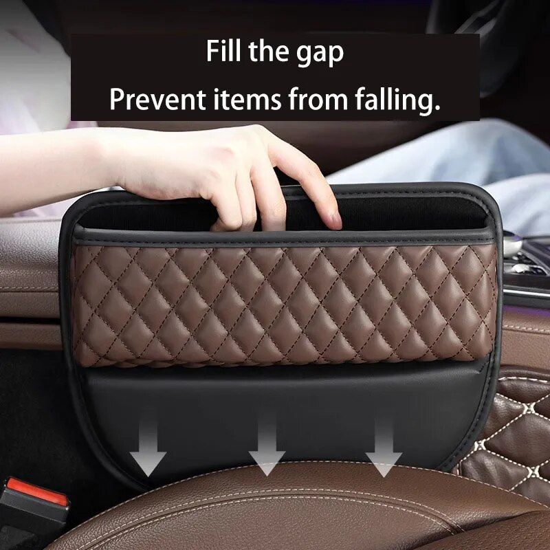 car seat gap organizer storage box, view 7 - MRSLM