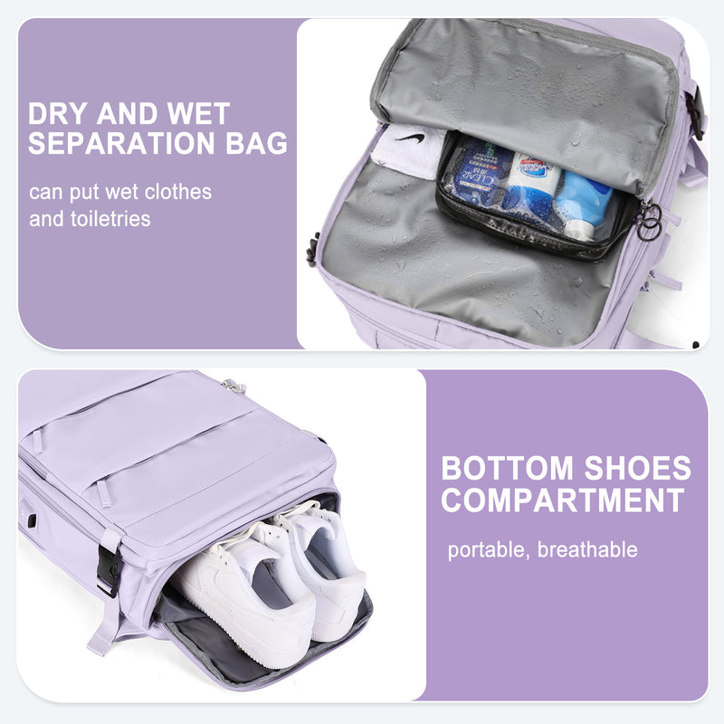 travel and work spacious backpack, view 20 - MRSLM
