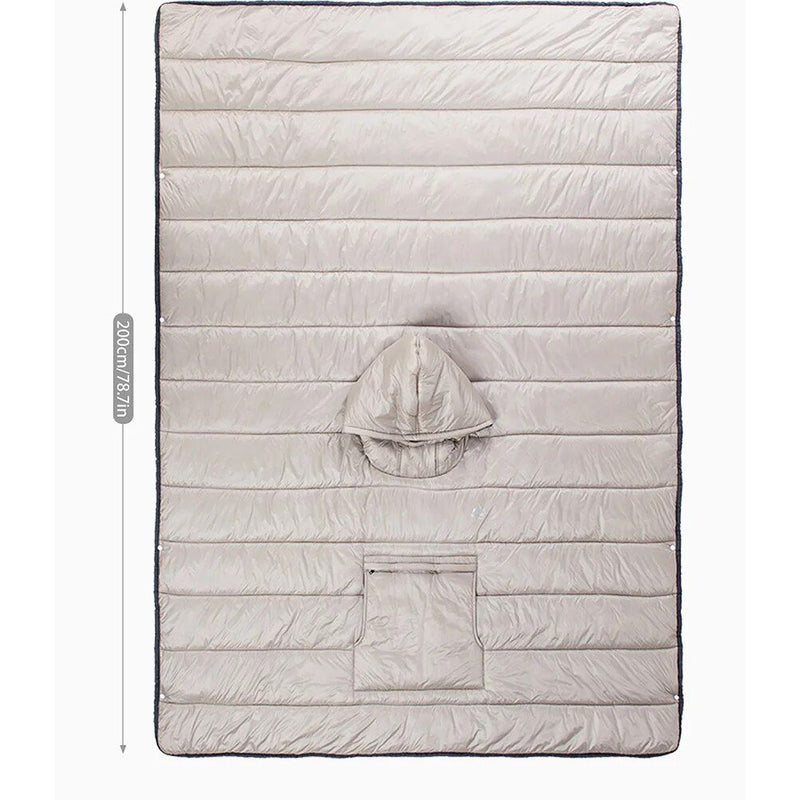 cloak-style sleeping bag, view 10 - MRSLM