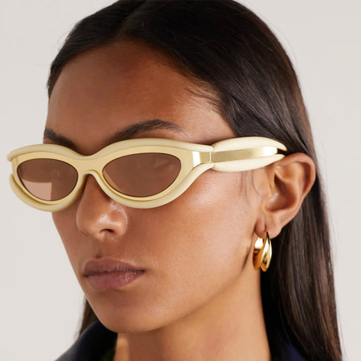 vintage steampunk round sunglasses - MRSLM