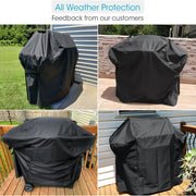 heavy duty waterproof bbq grill cover, view 3 - MRSLM