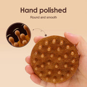 sandalwood scalp massage comb, view 6 - MRSLM