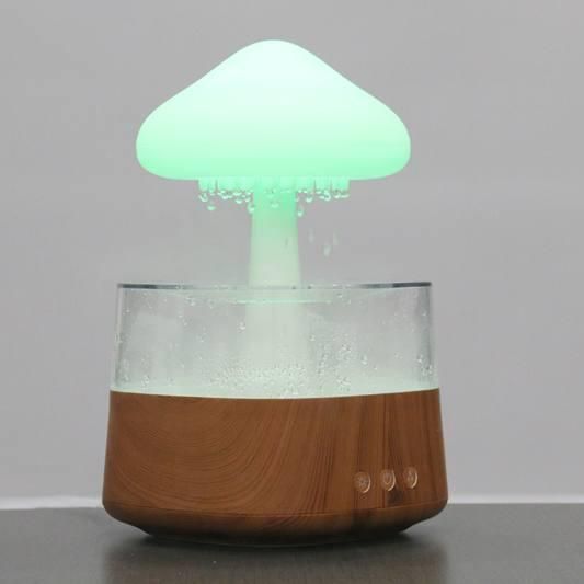 mushroom rain cloud humidifier, view 6 - MRSLM