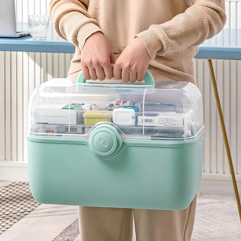 family medicine organizer box, view 8 - MRSLM