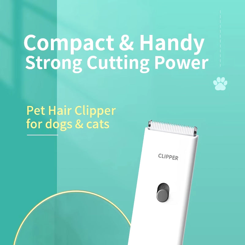 Rechargeable low-noise pet hair trimmer, view 6 - MRSLM