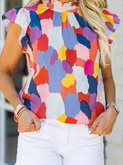 women's color block raglan t-shirt, view 6 - MRSLM