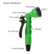 expandable car wash and garden hose, view 6 - MRSLM