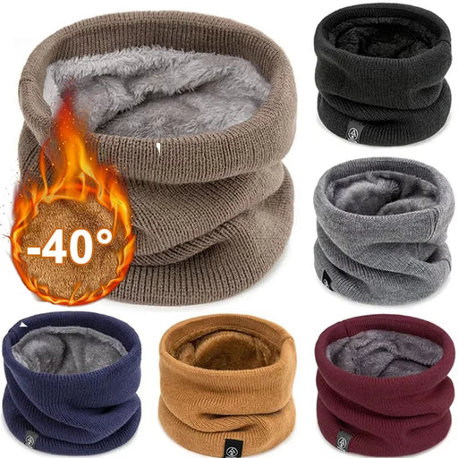 Double-layer knit neck warmer - MRSLM