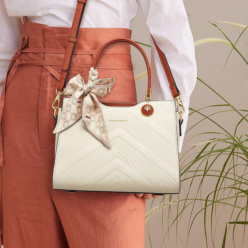 Retro bow tie top-handle crossbody bag - MRSLM