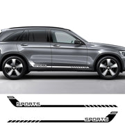 sport racing stripes car door decal, view 11 - MRSLM