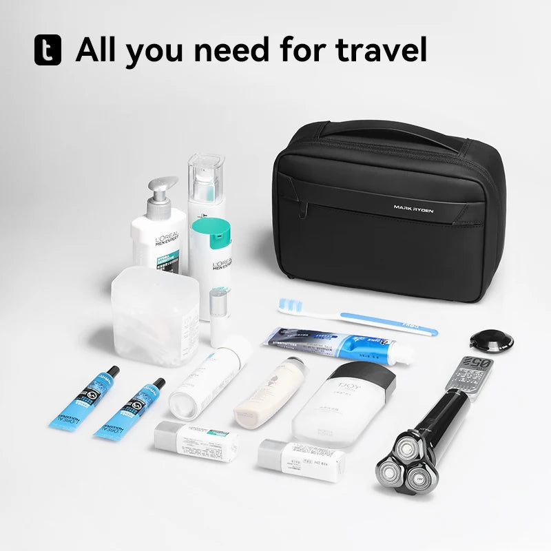 men's travel toiletry bag, view 8 - MRSLM