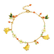 cute enamel bracelet light yellow, view 4 - MRSLM